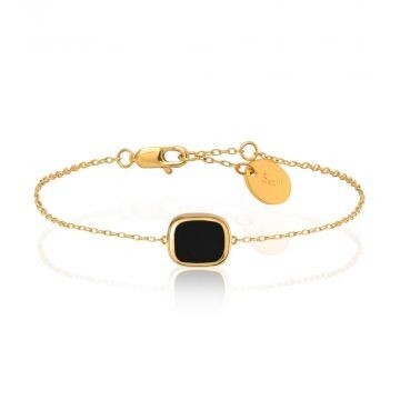 Bracelet Mykonos pierre naturelle en onyx