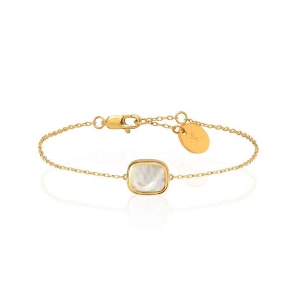 Bracelet Mykonos nacre naturelle