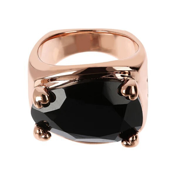 Bague Chevalier de forme fantaisie avec pierre