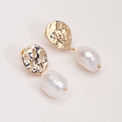 Boucles Martha Perle