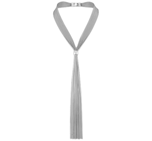 Sautoir en argent massif