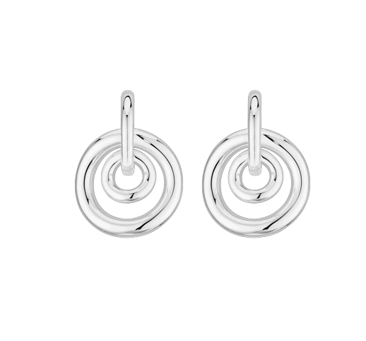 Boucles d&#39;oreilles pendantes Argent massif