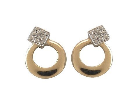 Boucles oreilles diamant