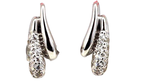 Boucles oreilles diamant