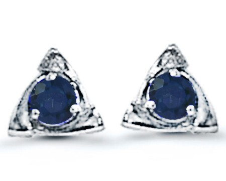 Boucles oreilles triangle