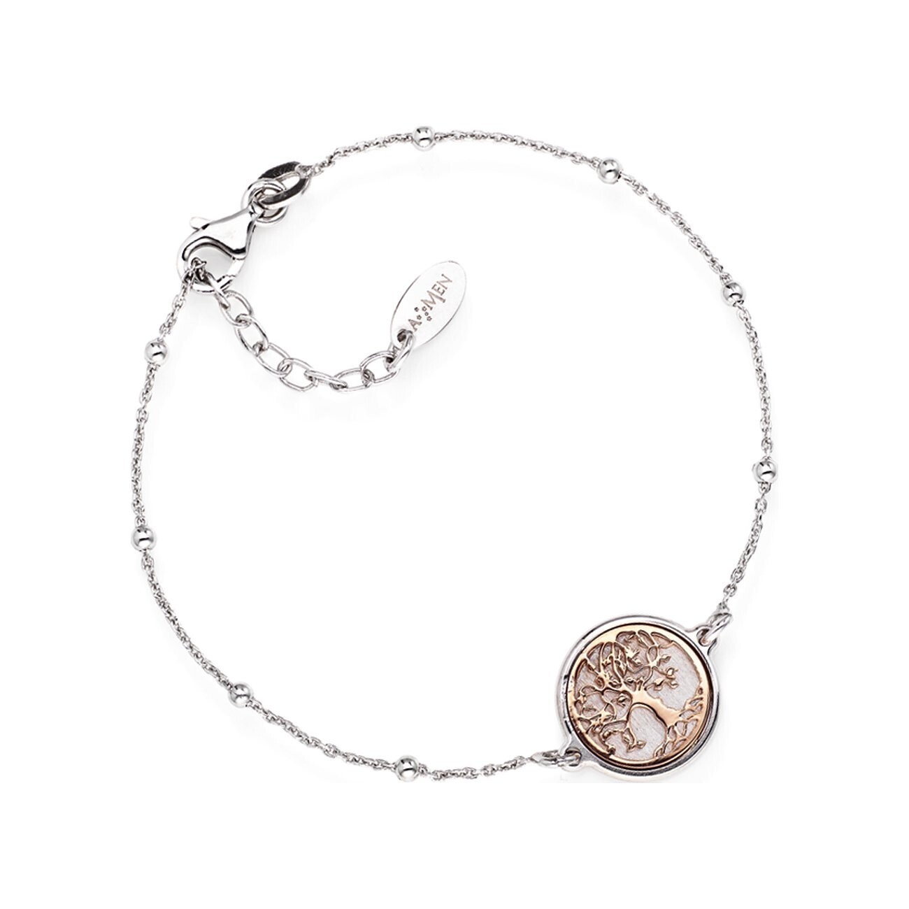 Bracelet arbre de vie femme argent