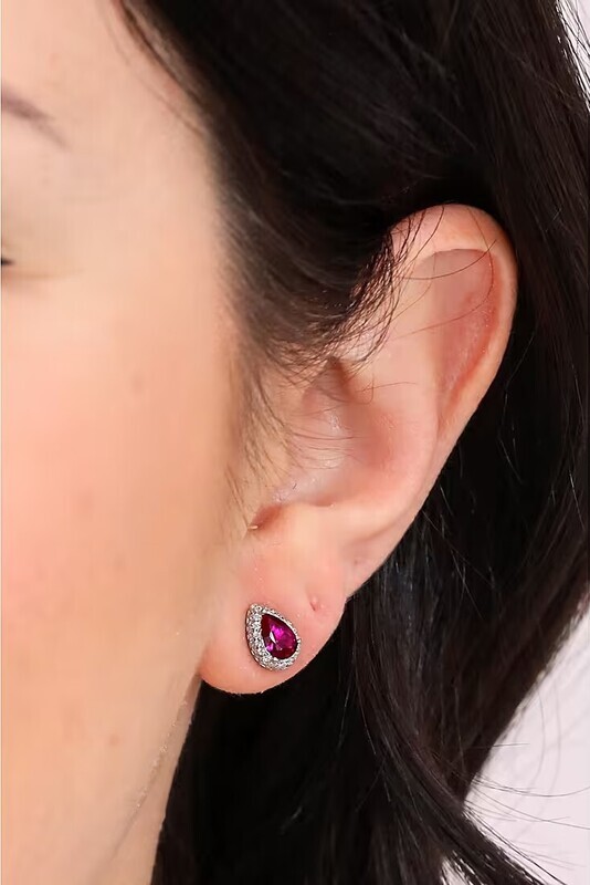 Boucles d'oreille femme argent