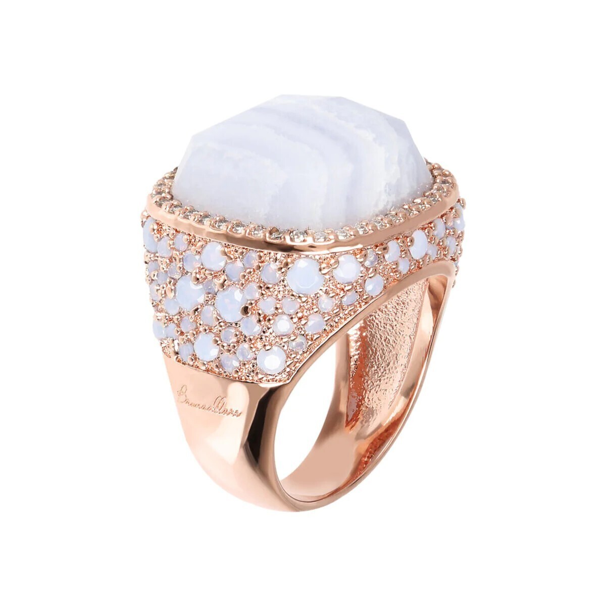 Bague Chevalier avec Pierres Naturelles et Cubic Zirconia