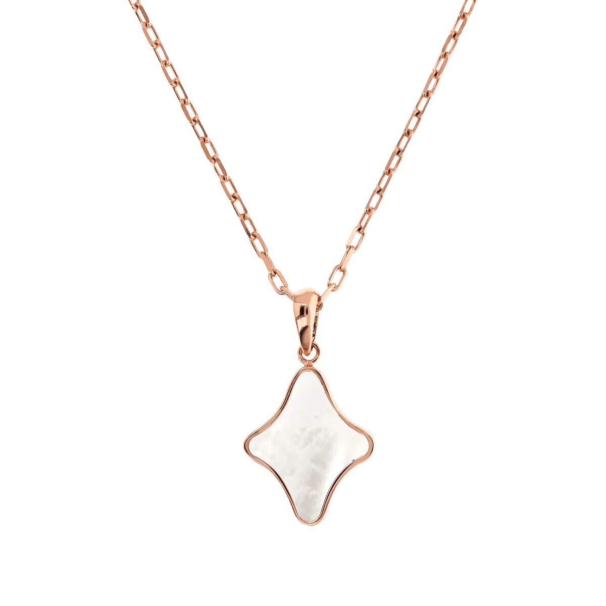 Collier Chaîne Forzatina avec Pendentif Etoile en Pierre Naturelle