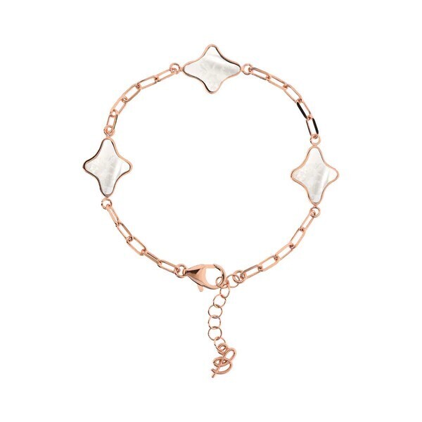 Bracelet Chaîne Forzatina avec Station Etoile en Pierre Naturelle