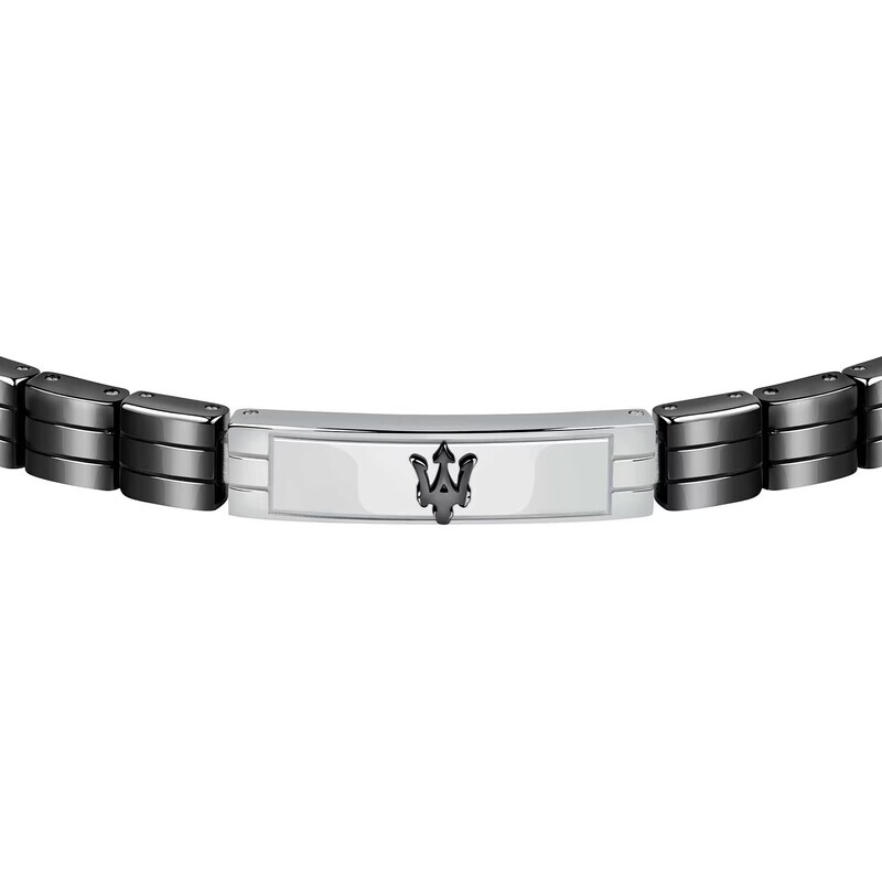 Bracelet Gourmette homme Argent 925 bijou Maserati