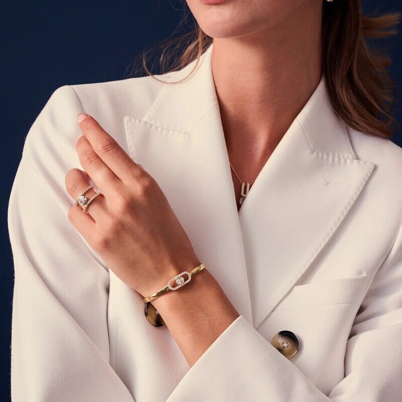 Bague Ellisse Carezza Grande