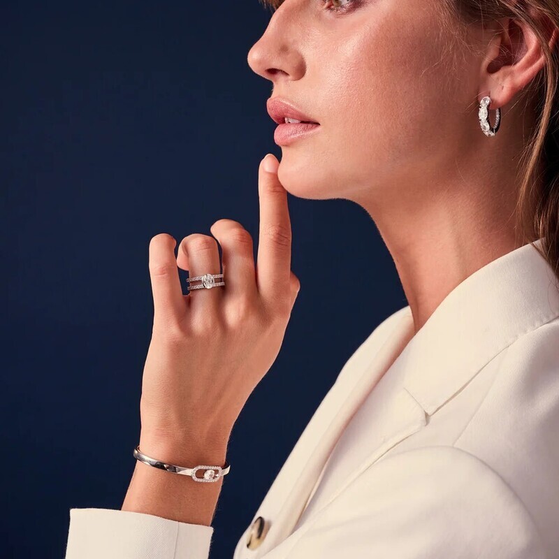Bague Ellisse Carezza Piccolo
