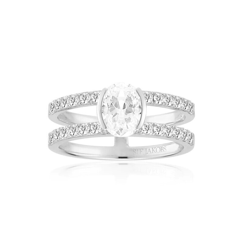 Bague Ellisse Carezza Piccolo