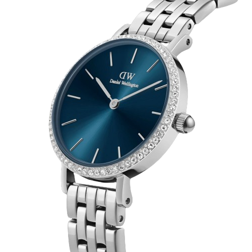 Montre petite lunette lumine 5 maillons arctic s