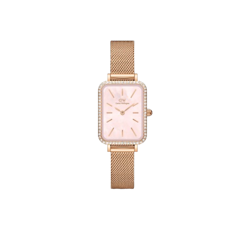 Montre quadro lumine melrose rose mop