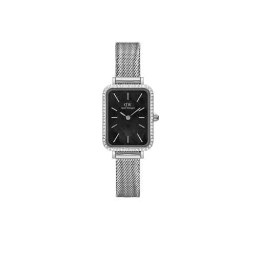 Montre quadro lumine sterling noir mop