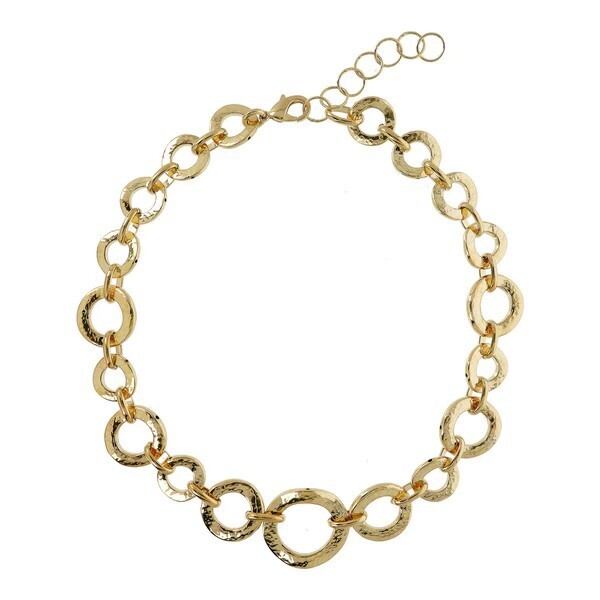 Collier Martelé à Maillon Gradué