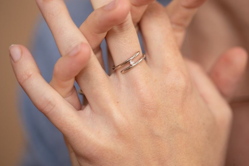 Bague Harmonie Spirale