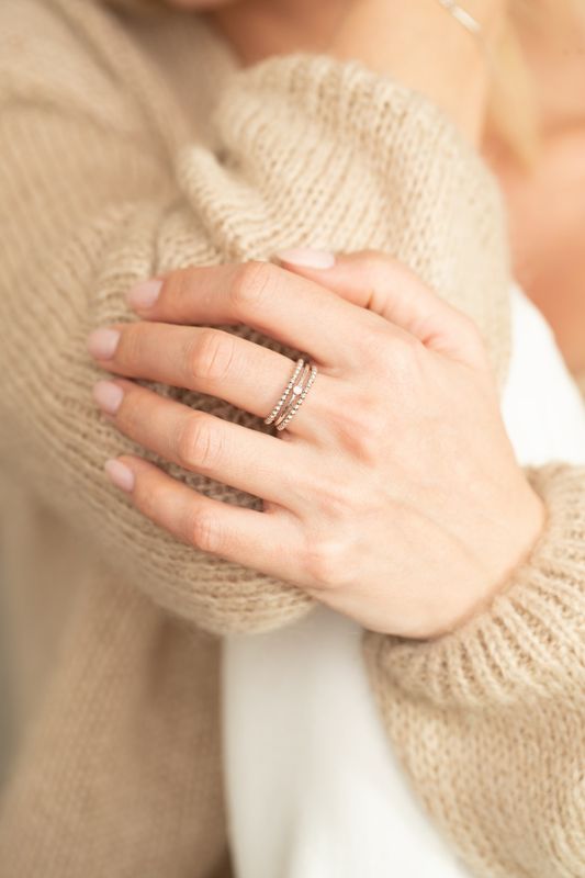 Bague Petite Semaine Perlée