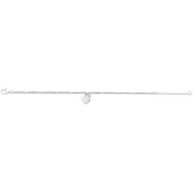 Bracelet Jamais sans Toi Médaille Coeur