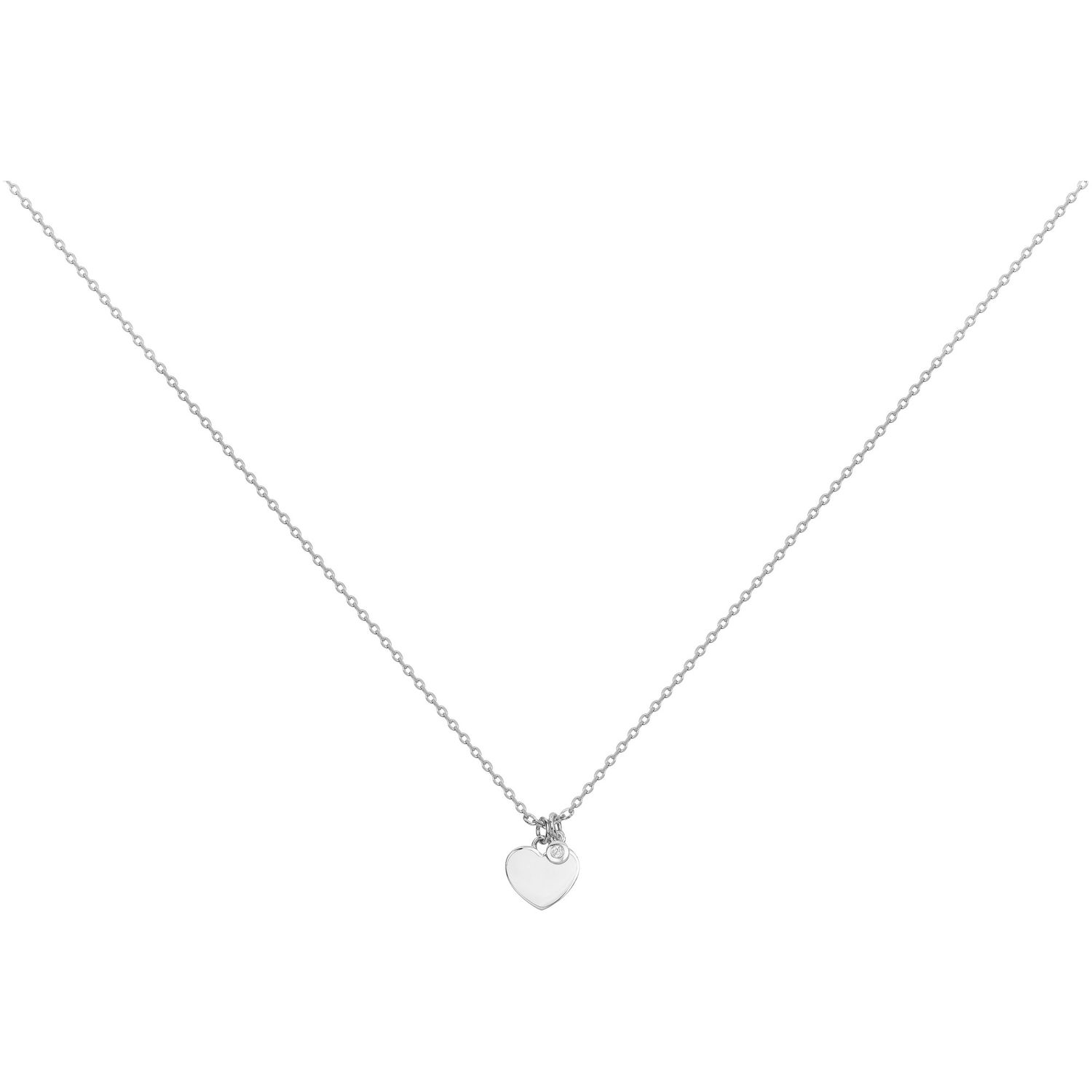 Collier Jamais sans Toi Médaille Coeur