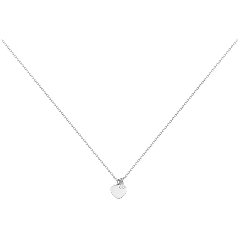 Collier Jamais sans Toi Médaille Coeur