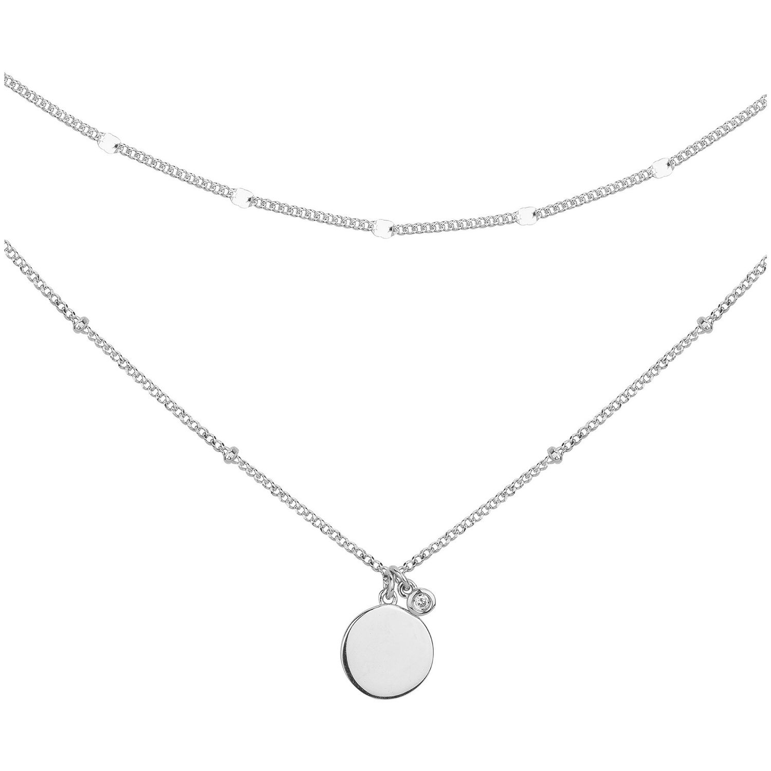 Collier Jamais sans Toi Médaille Ronde