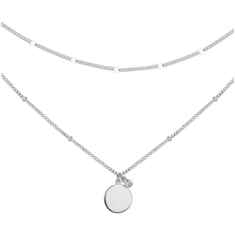 Collier Jamais sans Toi Médaille Ronde