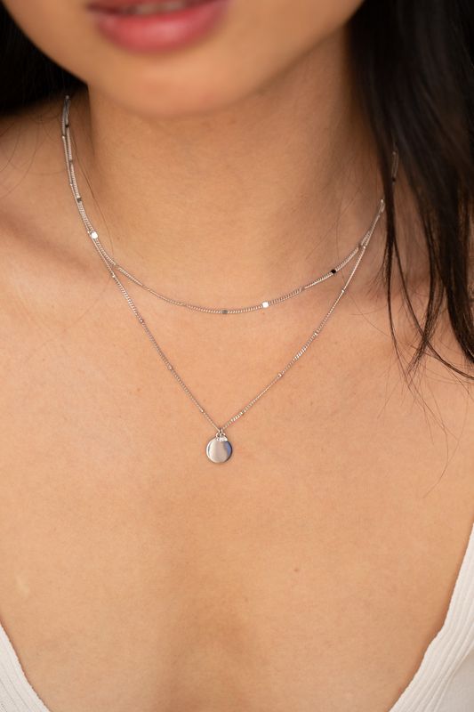 Collier Jamais sans Toi Médaille Ronde