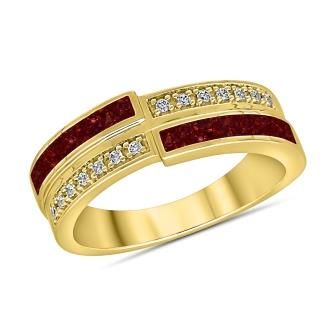 Bague crush Rubis