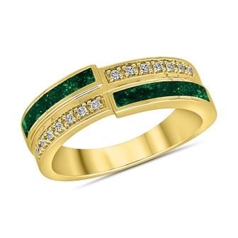 Bague crush Emeraude