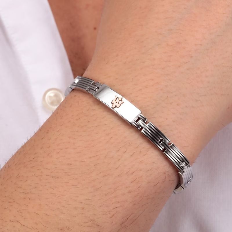 Bracelet homme MASERATI en acier
