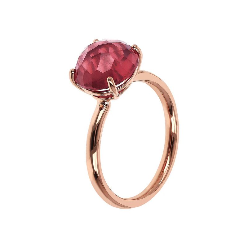 Anneau multi-rangs avec zircon cubique