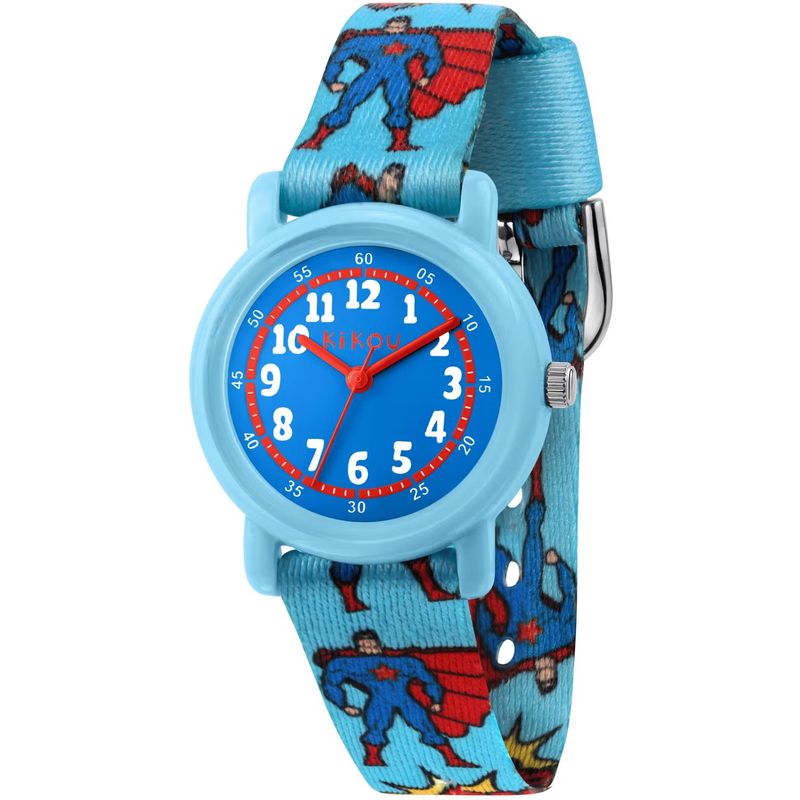 Montre seul le temps Kikou cartoon superman