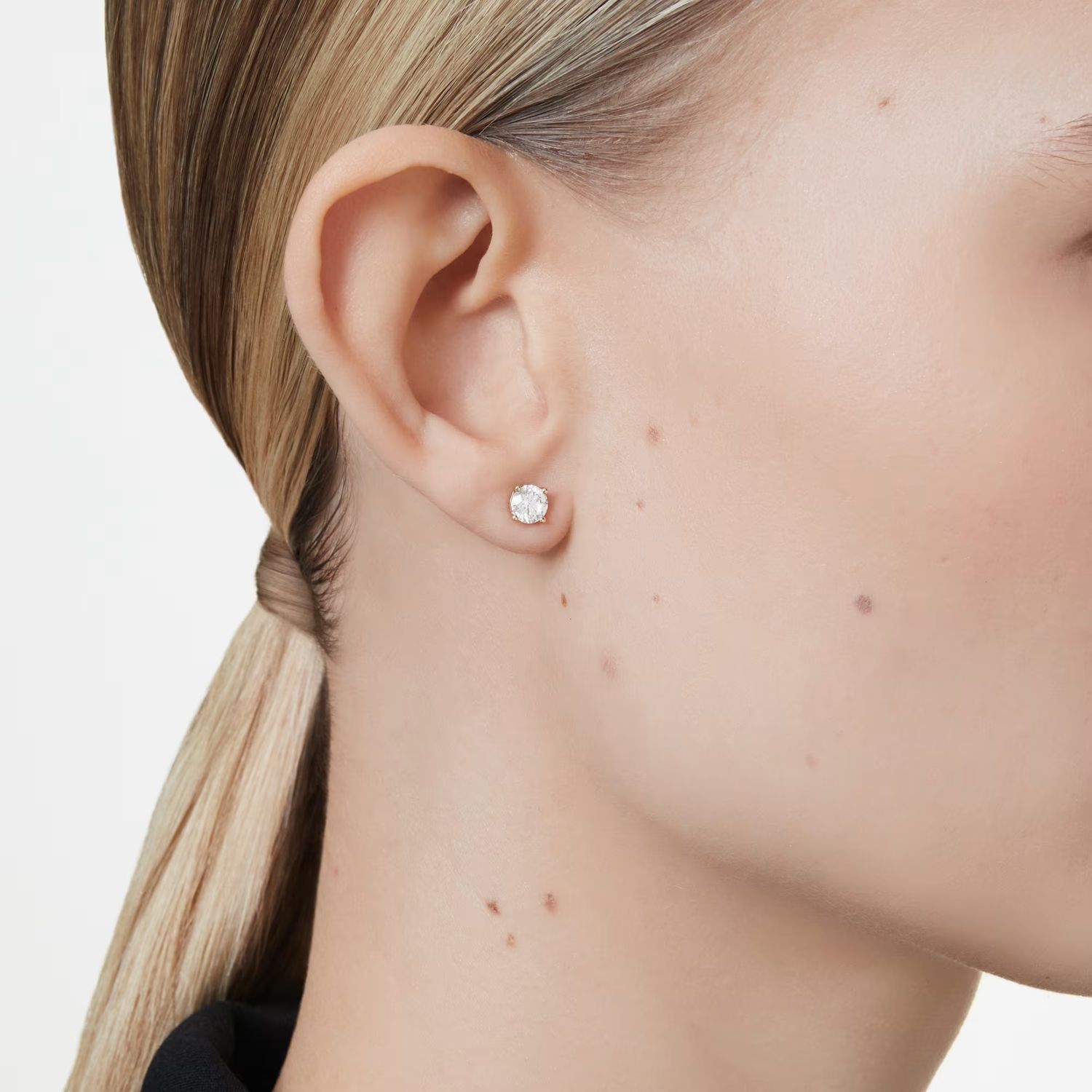 Clous d’oreilles solitaire Eternity