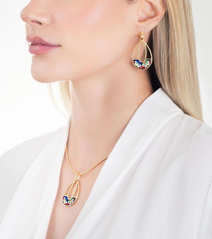 Boucles d'Oreilles Santorin