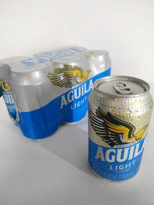 Aguila light x 6