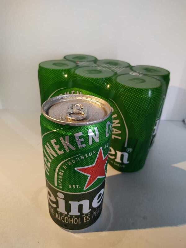 heineken x 6 265 ml