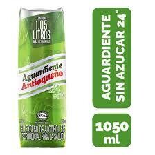 aguardiente caja verde 1.05 ml