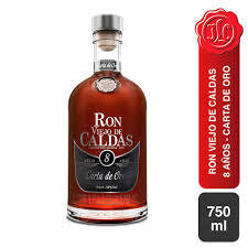 Ron caldas carta de oro  750 ml
