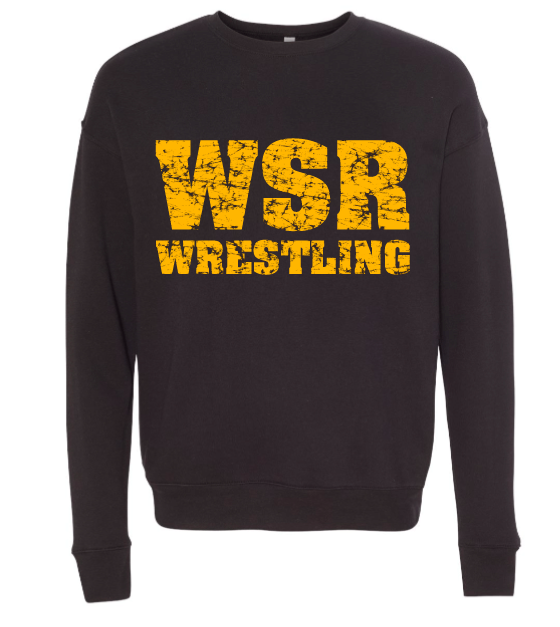 VINTAGE W-SR WRESTLING CREW SWEATSHIRT