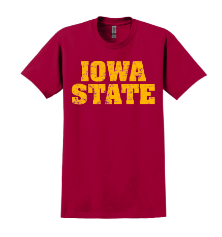 VINTAGE ISU, SHIRT STYLE: SHORT SLEEVE - CLASSIC STYLE