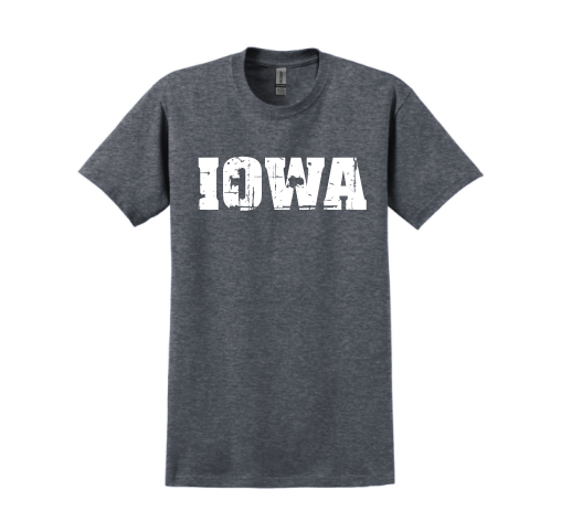 VINTAGE IOWA, SHIRT STYLE: SHORT SLEEVE - CLASSIC STYLE