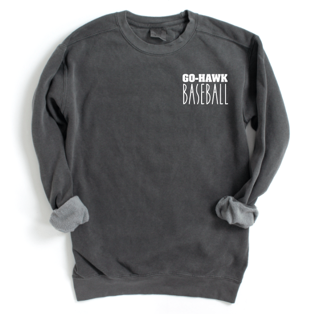 Baseball Mom Vintage Crew Sweatshirt