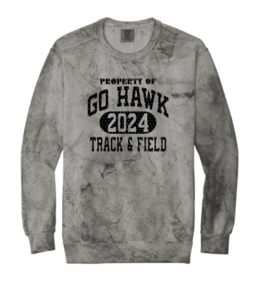 PROPERTY OF TRACK CREWNECK