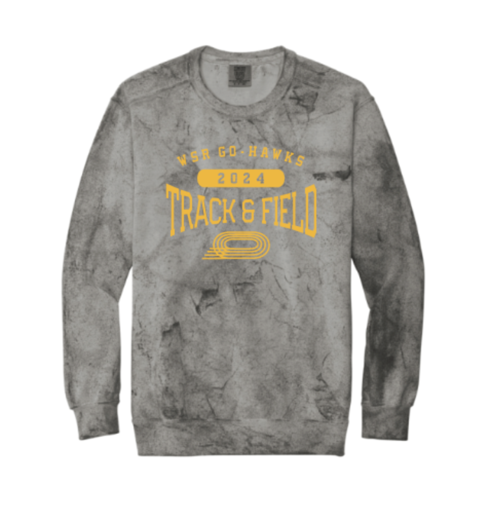 TRACK &amp; FIELD CREWNECK
