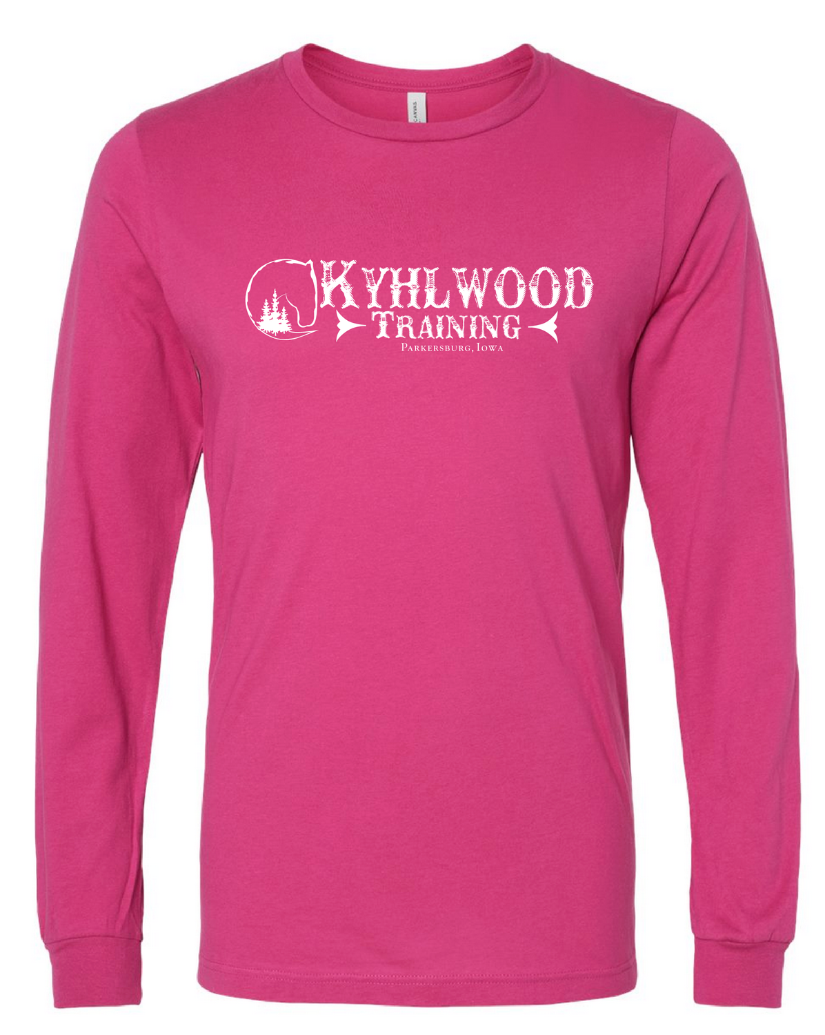 LONG SLEEVE TEE, TEE COLOR: PINK