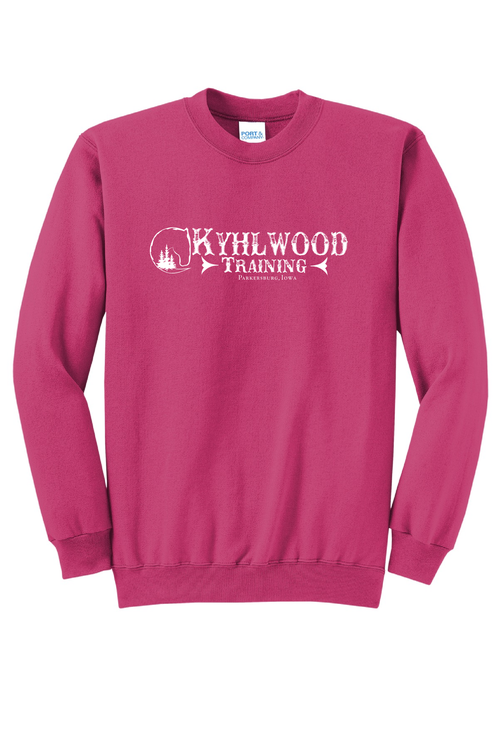 CREW SWEATSHIRT, SWEATSHIRT COLOR: PINK