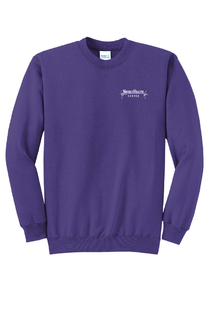 CREW SWEATSHIRT - PURPLE